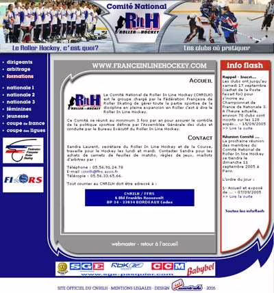 Nouvelle version du site Internet du CNRILH