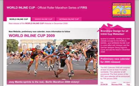 Le site de la World Inline Cup fait peau neuve en 2008