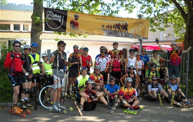 Raid roller Besançon Fribourg