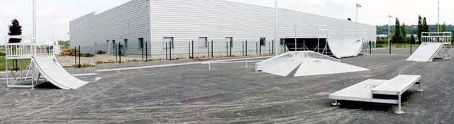 Le skatepark d'Aubergenville (78)