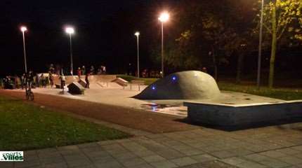 Le skatepark de l&rsquo;Arsenal à Douai (59)