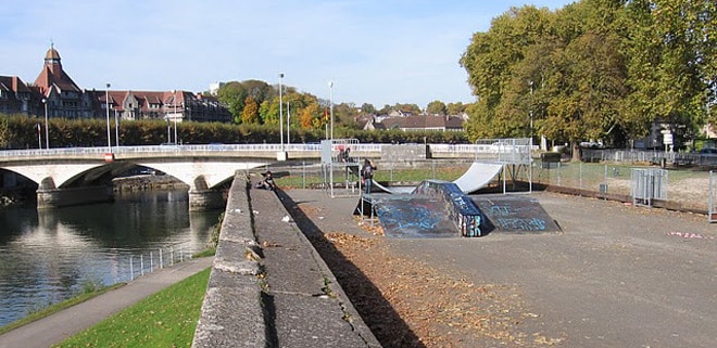 Le skatepark de Besançon Chamars (25)