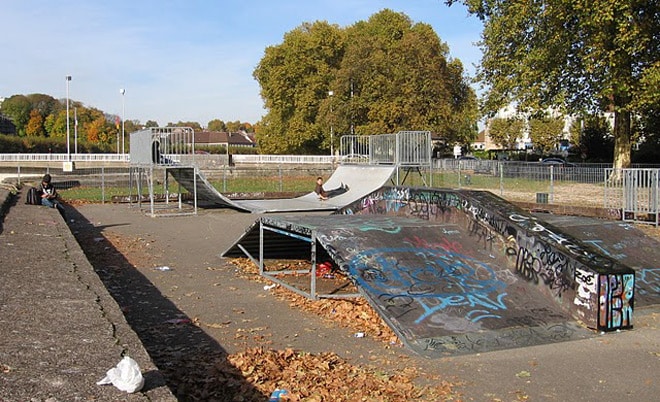 Le skatepark de Besançon Chamars (25)