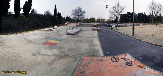 Le streetpark de Nîmes en photo