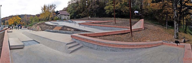 Le streetpark des Marquisats à Annecy