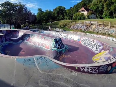 Spot : le bowl et le streetpark des Marquisats à Annecy (74)