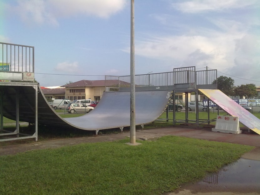 Spot : le skatepark de Mirza à Cayenne (Guyane)