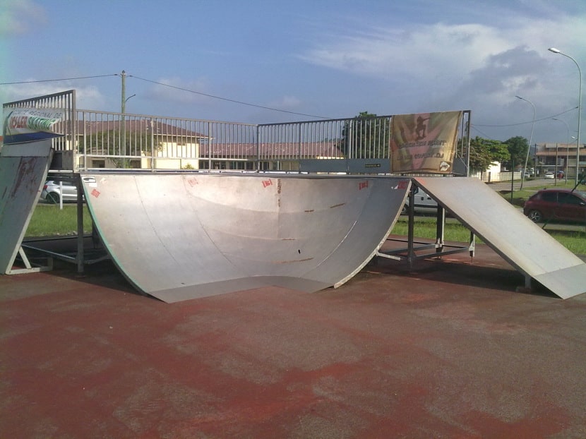 Spot : le skatepark de Mirza à Cayenne (Guyane)