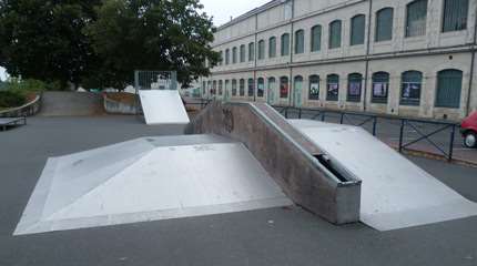 Spot : le skatepark de Châtellerault (86)