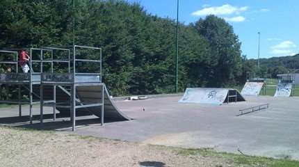 Spot : le skatepark de Clamecy (58)