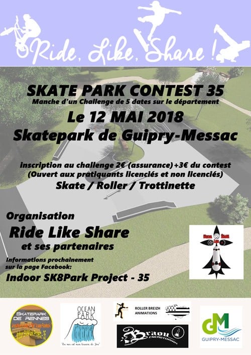 Skate park Contest 2018 à Guipry-Messac (35)