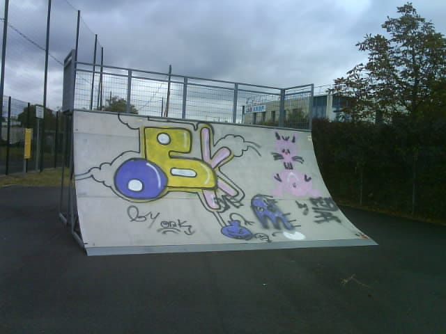 Quarter du skatepark de Croissy-sur-Seine (78)
