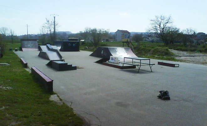 Le skatepark de Damelevières (54)