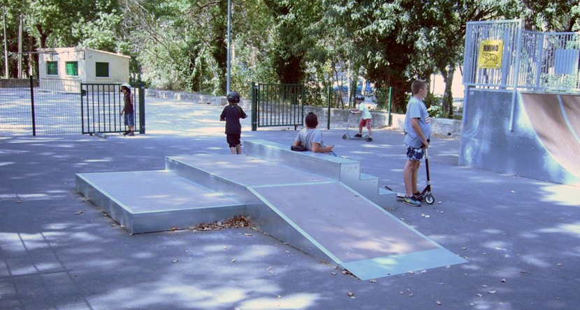 Spot : le skatepark de Grans