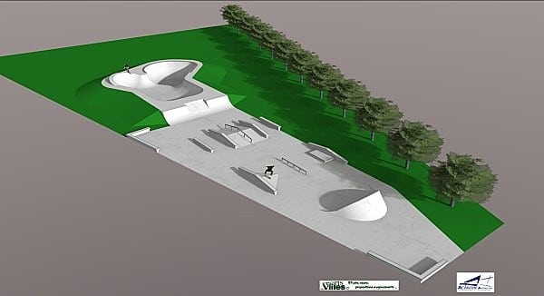 Le skatepark de Douai (59)