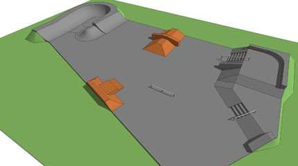 Spot : le skatepark de Fabrègues (34)