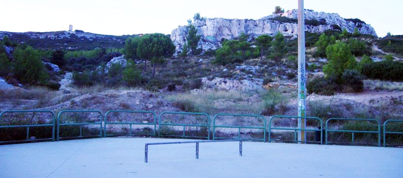 Le skatepark de la Phare les Oliviers