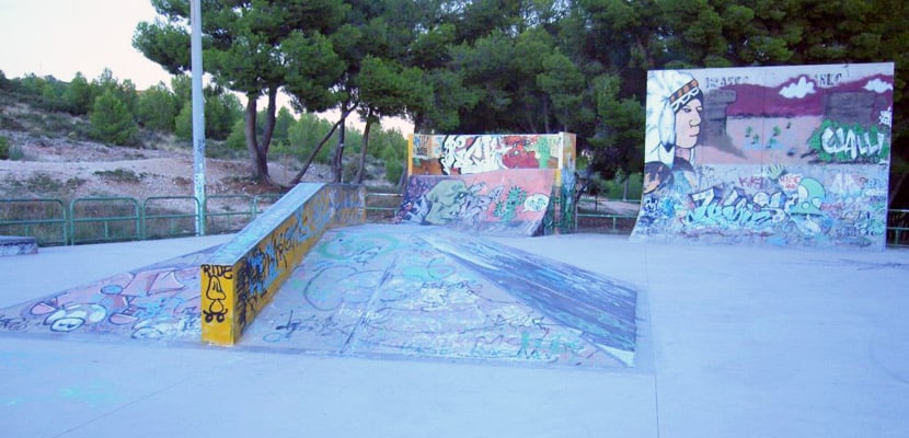 Le skatepark de la Phare les Oliviers