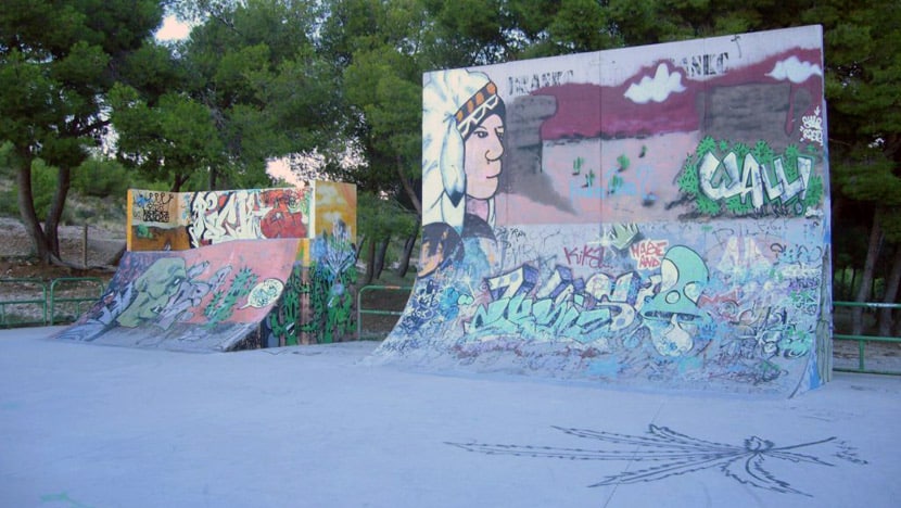 Le skatepark de la Phare les Oliviers
