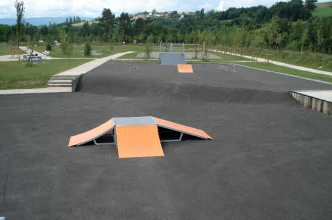 Le skatepark de Frangy (74)