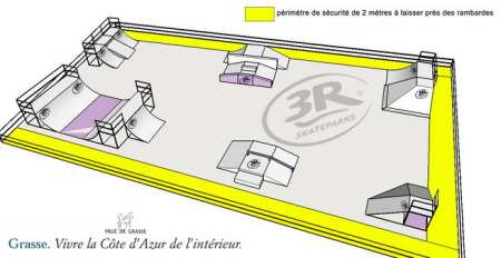 Bientôt un nouveau skatepark à Grasse (06)