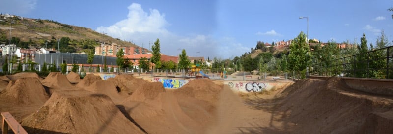 Le skatepark de Grenade (Espagne)