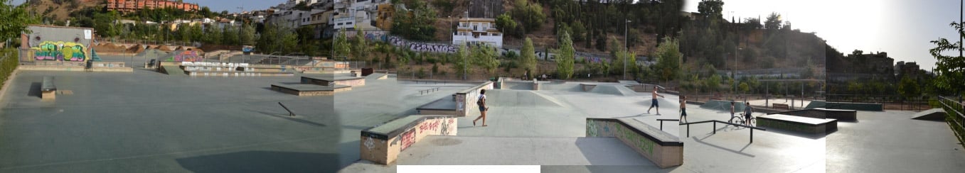 Le skatepark de Grenade (Espagne)