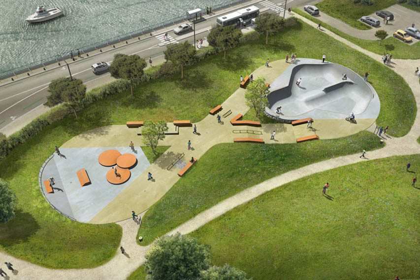 Un nouveau skatepark à Lanester (56)