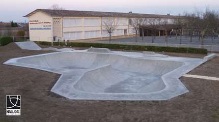 Spot : le  skatepark de Langon (33)