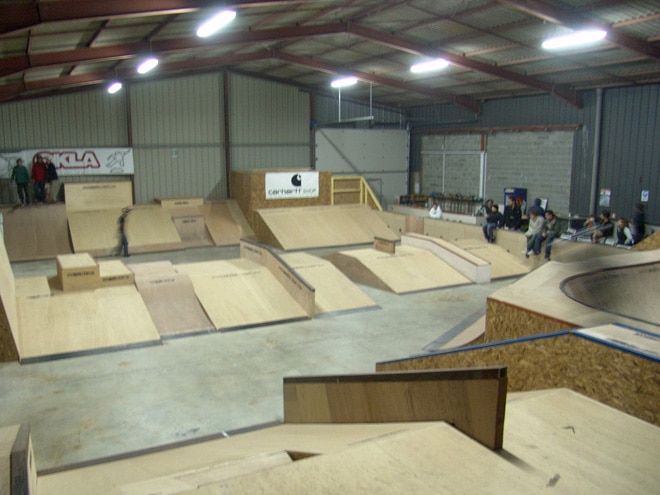 Le skatepark Le Toit à Cugnaux (31) &#8211; fermé
