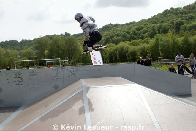 Le skatepark de Lillebonne (76)