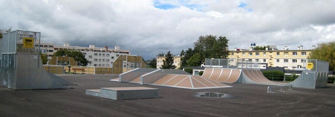 Le skatepark de Longjumeau