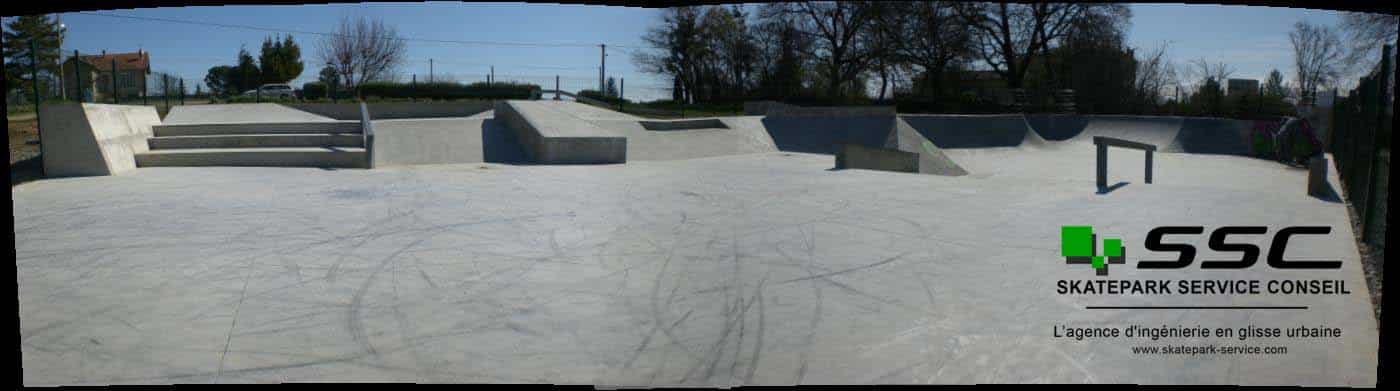 Spot : le skatepark de Manosque