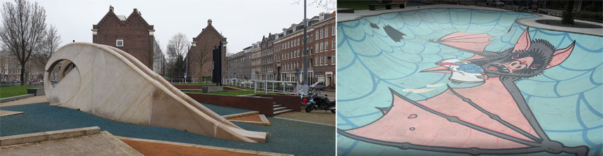 Skatepark de Marnixstraat à Amsterdam