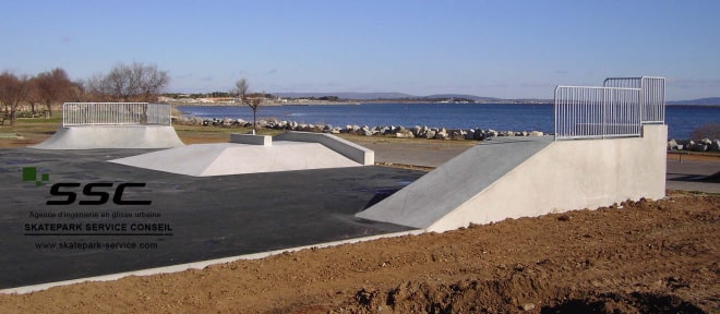 Inauguration du skatepark de Marseillan (34)