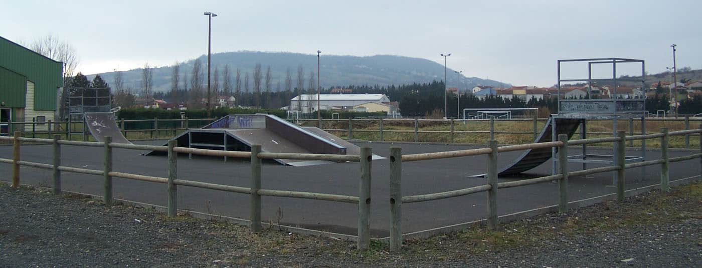 Le skatepark des Martres-de-Veyre (63)