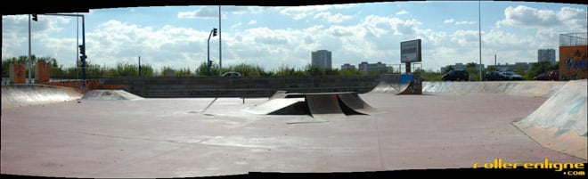 Le skatepark de la Mosson à Montpellier (34)