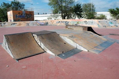 Le skatepark de la Mosson à Montpellier (34)