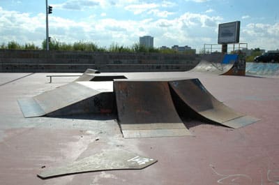 Le skatepark de la Mosson à Montpellier (34)