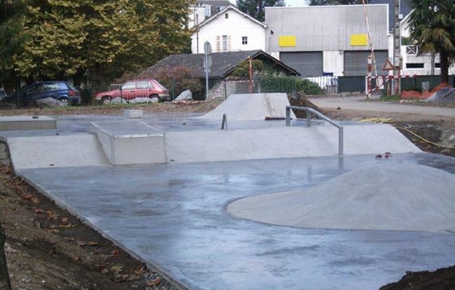 Inauguration et ouverture du skatepark de Nay (64)