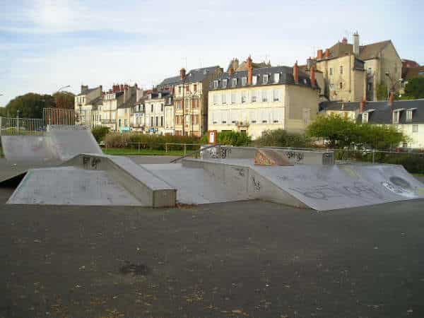 Funbox du skatepark de Nevers