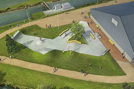 Bientôt un nouveau skatepark à Pont-Audemer (27)