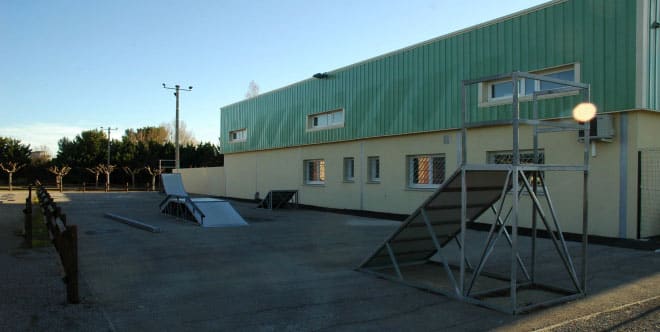L'ancien skatepark de Saint-Aunès (34)