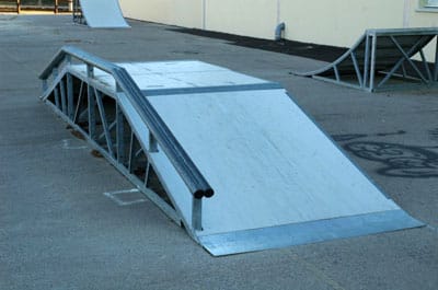 L'ancien skatepark de Saint-Aunès (34)