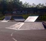 L&rsquo;ancien skatepark modulaire de Saint-Brieuc (22)