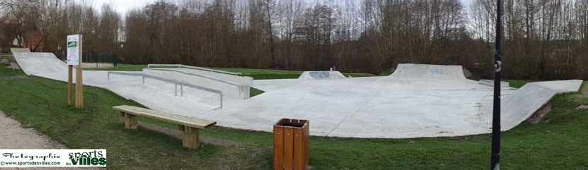 Le skatepark de Saint-Chéron (91)