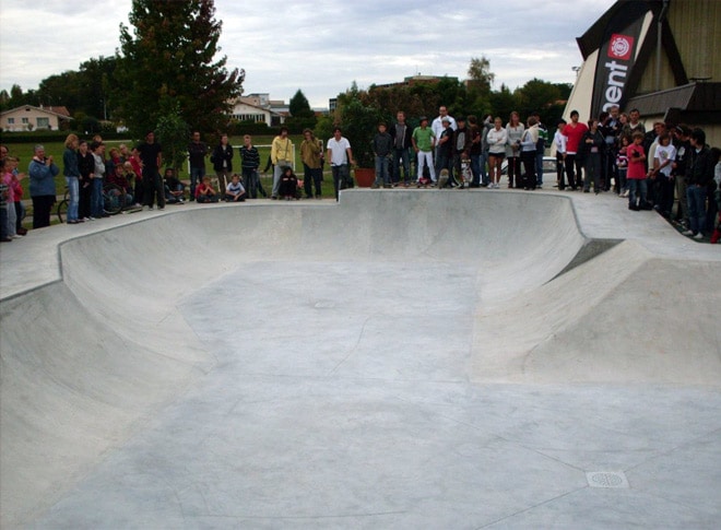 Inauguration du bowl de Saint-Paul-lès-Dax (40)