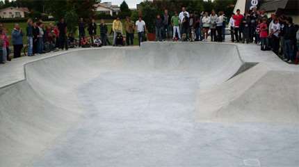 Le skatepark / bowl de Saint-Paul-lès-Dax (40)