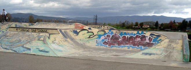 Le skatepark de Salaise-sur-Sanne (38)