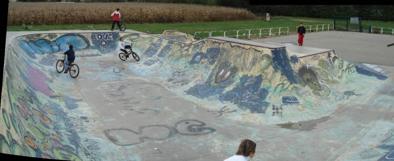 Le skatepark de Salaise-sur-Sanne (38)